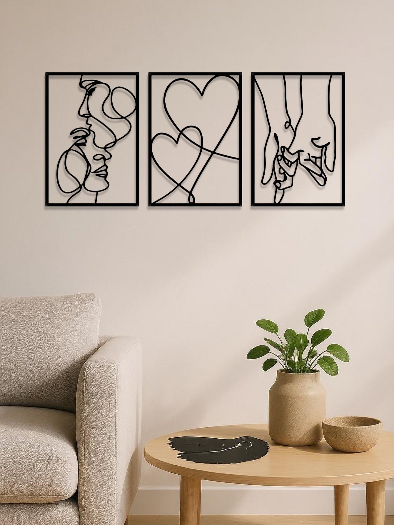 Soft Modern Wall Art Set