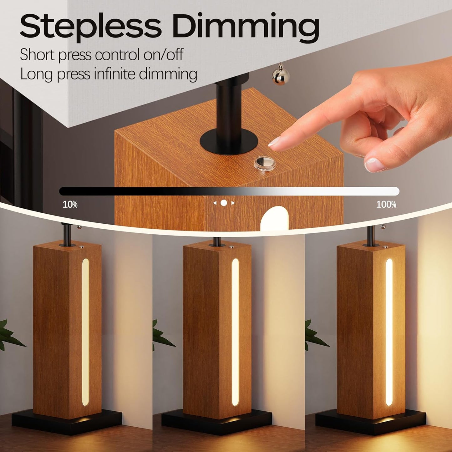 Aura Glow Table Lamp Set
