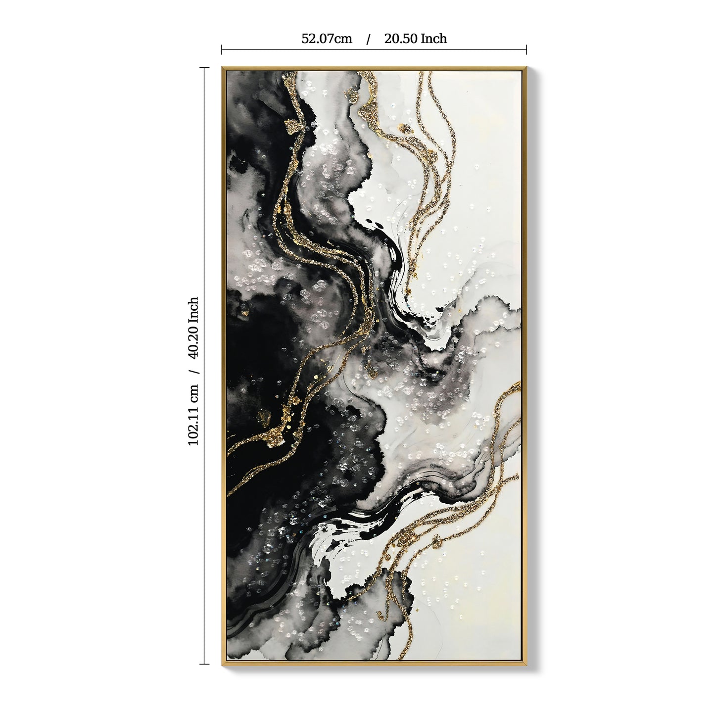 Elevated Marble Wall Set — 2 Piece Canvas Art