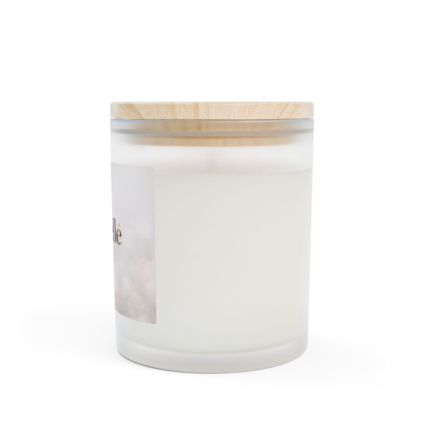Nestellé Frosted Glass Scented Candle — 11oz Luxury Soy Candle