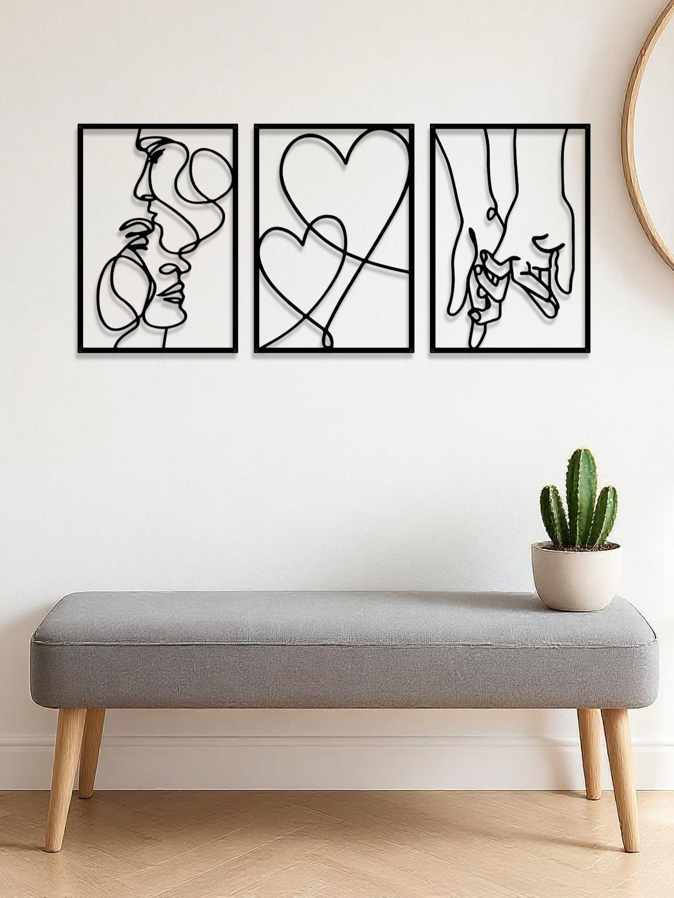 Soft Modern Wall Art Set